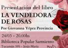 #JesusMaria : Se presentará el libro "La vendedora de Rosas"
