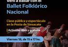 #Sinsacate : Presentación del Ballet Folklórico Nacional 