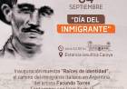 #ColoniaCaroya : Inauguración de muestra por el Dia del Inmigrante