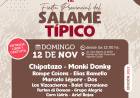 #ColoniaCaroya : GRILLA ARTÍSTICA CONFIRMADA PARA LA FIESTA DEL SALAME