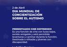 #ColoniaCaroya : Cine distendido por el Día de Concientización sobre el Autismo