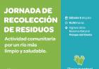 #JesusMaria : Jornada de recolección de residuos en el río