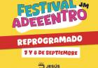 #JesusMaria : Se reprograma para septiembre el Festival Adeeentro