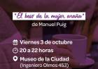 #JESUS MARIA - El Café Literario vuelve con una noche dedicada a Manuel Puig