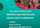 #SINSACATE - Manos que reciclan, ideas que florecen