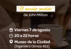 #JESUSMARIA : Vuelve el Café Literario con una noche dedicada a "El paraíso perdido"