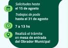 #JESUSMARIA: Continúa la temporada de poda en Jesús María