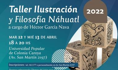 COLONIA CAROYA: Taller gratuito de Ilustración y Filosofía Náhuatl en la UPCC
