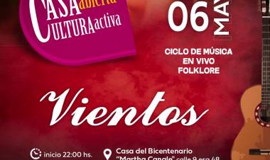 COLONIA CAROYA : PROPUESTAS MUSICALES EN LA CASA DE LA HISTORIA, VIENTOS Y MARCELO LEPORE