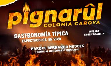COLONIA CAROYA: ¡LA PRESENCIALIDAD VUELVE AL “PIGNARÛL”!
