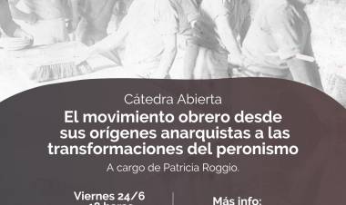 COLONIA CAROYA: CHARLA SOBRE EL MOVIMIENTO OBRERO