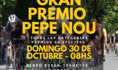 COLONIA CAROYA: Este domingo 30 de octubre campeonato provincial de ciclismo en ruta