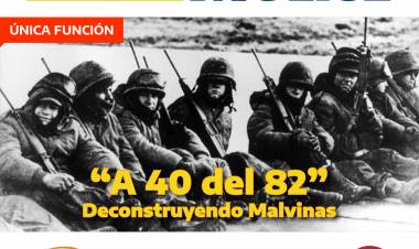 #JesusMaria : Función especial en Cine Molise de " A 40 del 82, Decontruyendo Malvinas"
