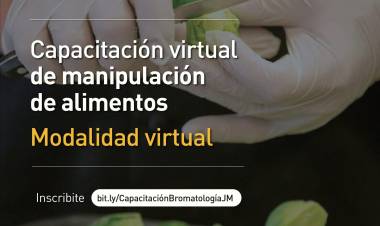 #JesusMaria : Nueva capacitación online en manipulación de alimentos