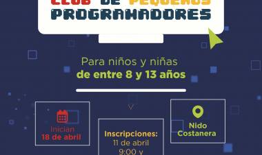 #JesúsMaria : Se lanza el “Club de Pequeños Programadores” para niños y niñas.