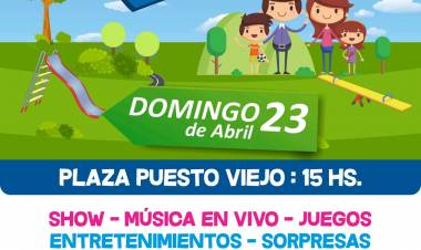 #ColoniaCaroya : Vuelve el programa “La Muni en tu Plaza”