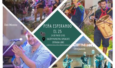 #Sinsacate : Prepara su tradicional Peña Esperando el 25