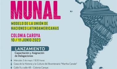 #ColoniaCaroya : Lanzamiento de II Modelo de la Unión de Naciones Latinoamericanas 2023