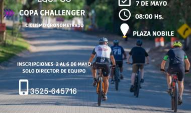 #Sinsacate : Inscripción para la 2º fecha del Campeonato de Ciclismo Cronometrado en Camino Real