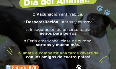 #JesusMaria : Celebrará el Día del Animal con la apertura de un circuito de juegos para perros en el Parque Canino