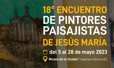 #JesúsMaria : Con arte y cómics arranca el primer finde de mayo