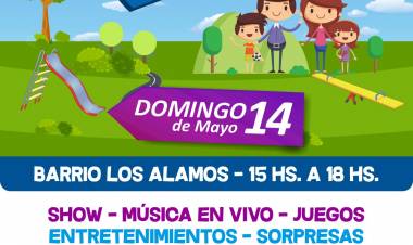 #ColoniaCaroya : ESTE DOMINGO VUELVE “LA MUNI EN TU PLAZA”