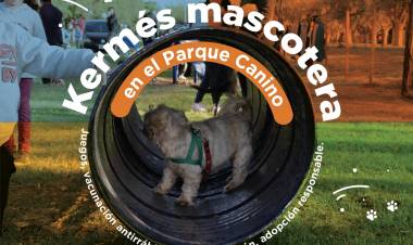 #JesusMaria : Kermés mascotera en el Parque Canino