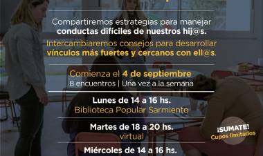 #JesusMaria : Nuevo taller sobre crianza positiva para las familias