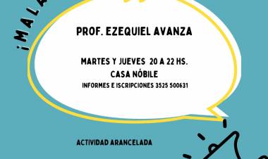 #Sinsacate : Nuevo taller en Casa Nóbile