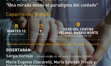 #Jesus Maria : Nueva capacitación para el cuidado de personas mayores