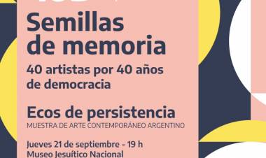 #JesusMaria : Inauguración de la exposición "Ecos de Persistencia".