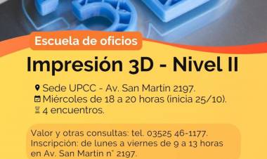 #ColoniaCaroya : Nuevos cursos en la UPCC