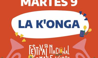 #JesusMaria : La Konga se suma a la Edición 58 del Festival de Doma y Folklore
