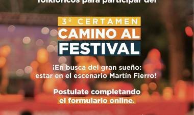 #JesusMaria : Se viene la tercera edición del Certamen "Camino al Festival"