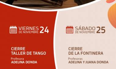 #ColoniaCaroya : CIERRE DE TALLERES CULTURALES Y ACTIVIDAD DE LA CASA DE LA HISTORIA