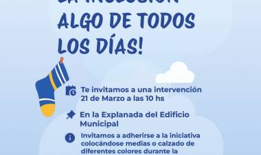 #ColoniaCaroya : CONMEMORACIÓN POR EL DÍA MUNDIAL DE LAS PERSONAS CON SÍNDROME DE DOWN.