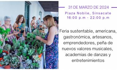 #Sinsacate : Se viene la primera edición del "Mercado de Pulgas"