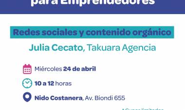 #JesusMaria : Capacitaciones gratuitas para emprendedores