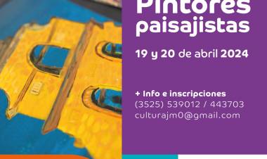 #JesusMaria : Convocatoria a artistas para el 19º Encuentro de Pintores Paisajistas
