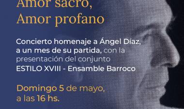 #JesusMaria : Concierto homenaje a Ángel Díaz
