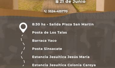 #ColoniaCaroya : EL AUTO TOUR LLEGA A LA CIUDAD