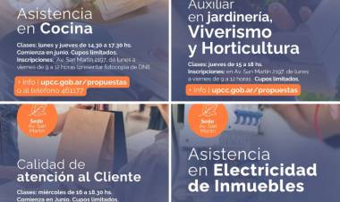 #ColoniaCaroya : Nuevos cursos gratuitos