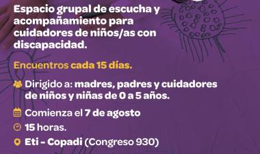 #JesusMaria : Acompañándonos, taller para cuidadores de niños y niñas con discapacidad