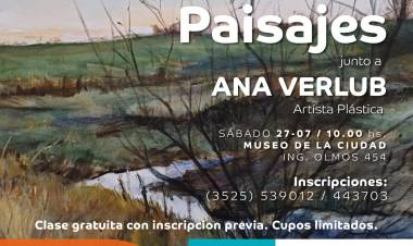 #JesusMaria : Seminario de pintura sobre construcción de paisajes en el Museo de la Ciudad