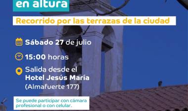 #JesusMaria : Expedición fotográfica por las terrazas de la ciudad