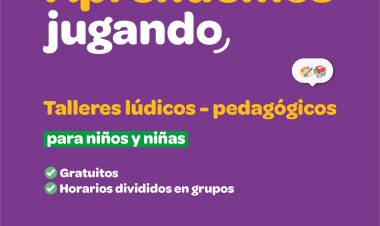 #JesusMaria : Segundo ciclo de talleres “Aprendemos jugando”