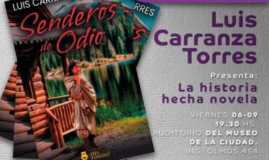#JesusMaria : Ciclo Entre Páginas presenta "La historia hecha novela" de Luis Carranza Torres