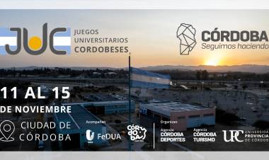 #Córdoba : Llegan los Juegos Universitarios Cordobeses
