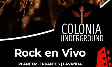 #ColoniaCaroya : Rock en vivo en Casa dela Historia