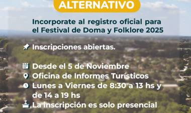 #ColoniaCaroya :Se abrió la inscripción para alojamientos alternativos